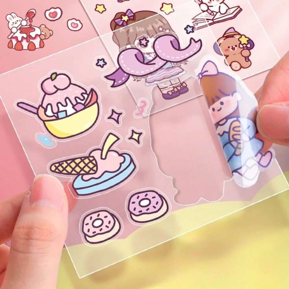 10/50/100pcs Whimsical Cartoon Sticker Collection - Fun Colorful Adhesive Stickers for DIY Journaling Notebook Laptop Decoration image 6