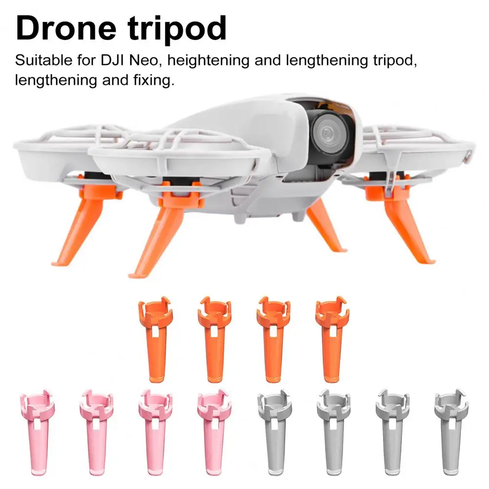 Lightweight Drone Accessories Drone Landing Gear Extension Legs Set for Easy Install Quick Release Foot for Performance