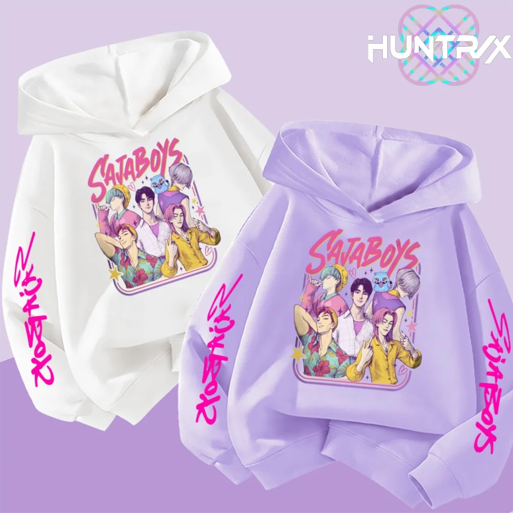 

2025 hot sales KPop Devil Hunter sajaboys group Printed Fashion Sports Autumn/winter Hoodie