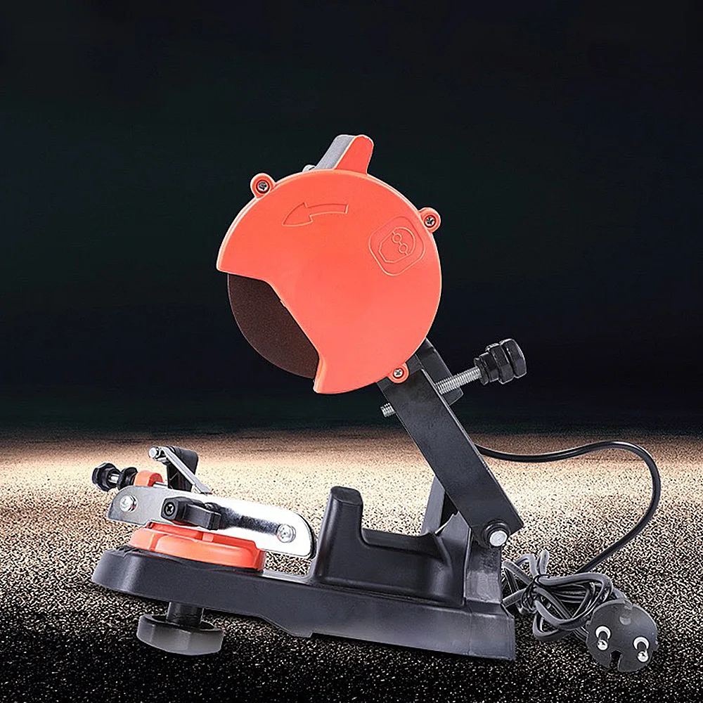 Electric chain grinding machine Chain saw chain sharpener Semi-automatic chain grinding machine Free grinding disc