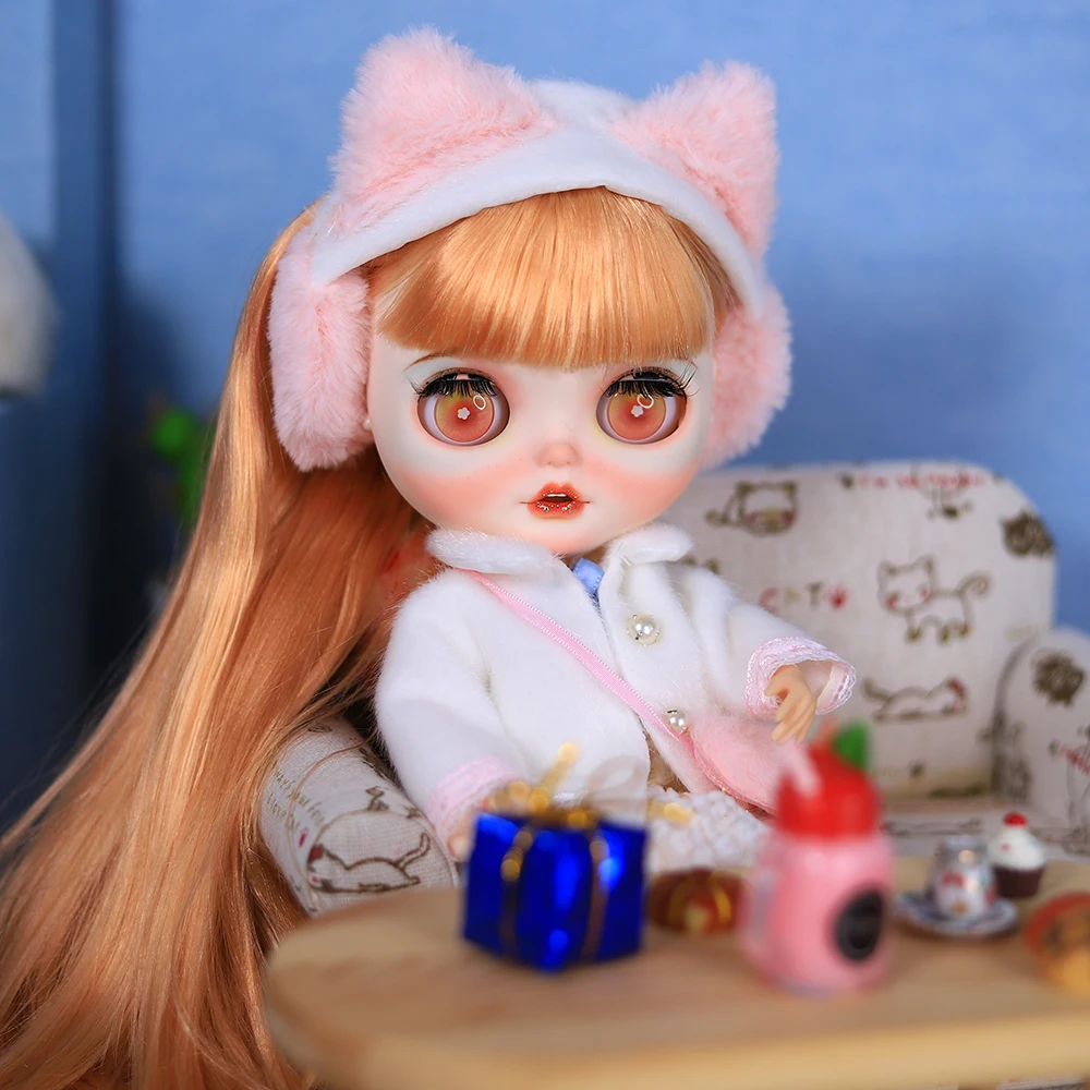 ICY DBS muñeca Blyth Hada del bosque oscuro Eif resalta el pelo rizado maquillaje pintado a mano 30cm muñeca chica Festival regalo de cumpleaños