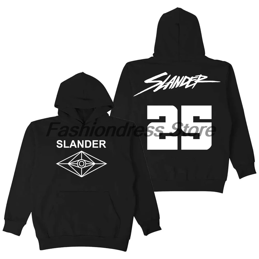 

Slander Music Festival Hoodie Unisex Long Sleeve Streetwear Women Men Hooded Sweatshirt Hip Hop Clothes
