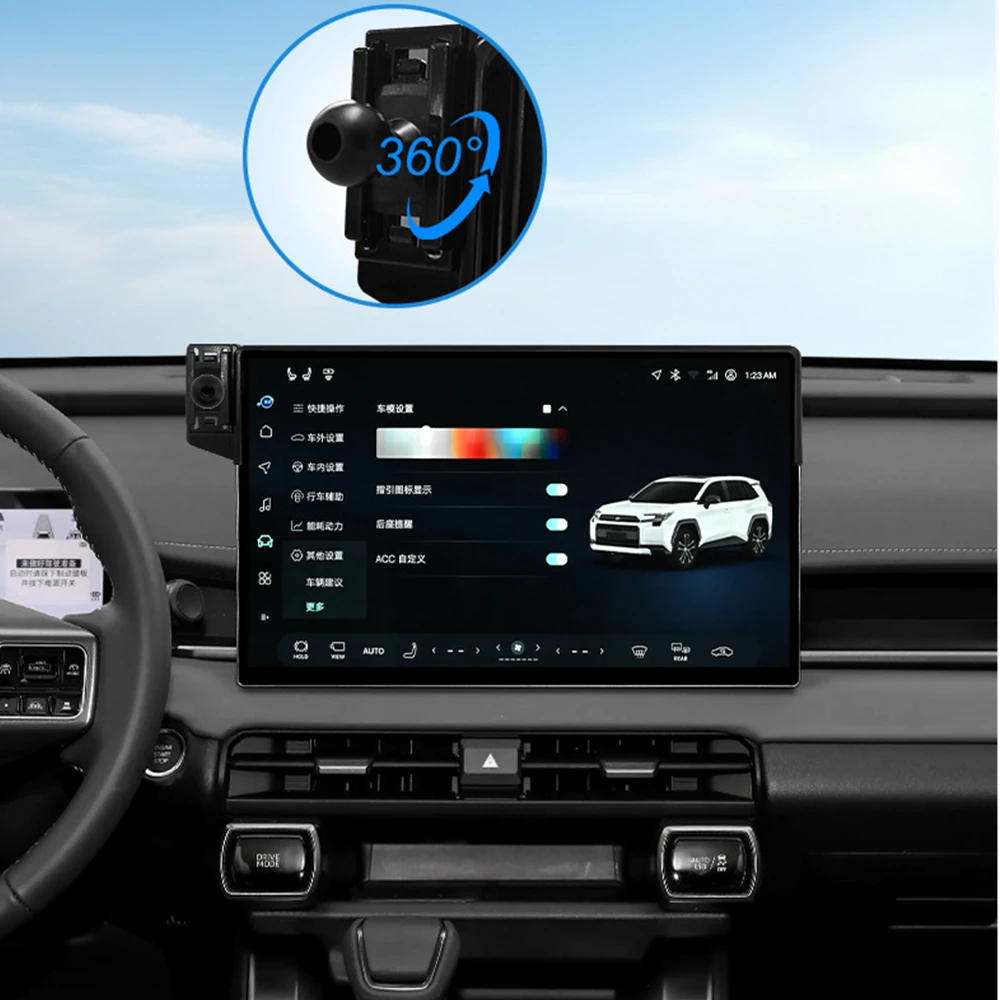 For 2026 Toyota RAV4 Screen Fixed Phone Holder GPS Navigation Mount Car Mobile Bracket