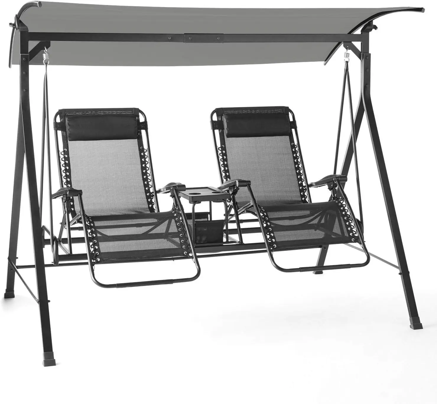 

Custom Fit Replacement Canopy Top Cover Compatible with The The Mainstays Oversized Double Zero Gravity Swing