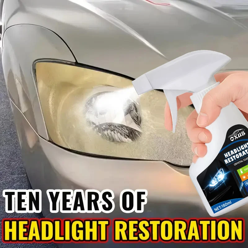 

Средство для восстановления фар автомобиля: полироль, воск, очиститель для удаления окисления и нанесения покрытия