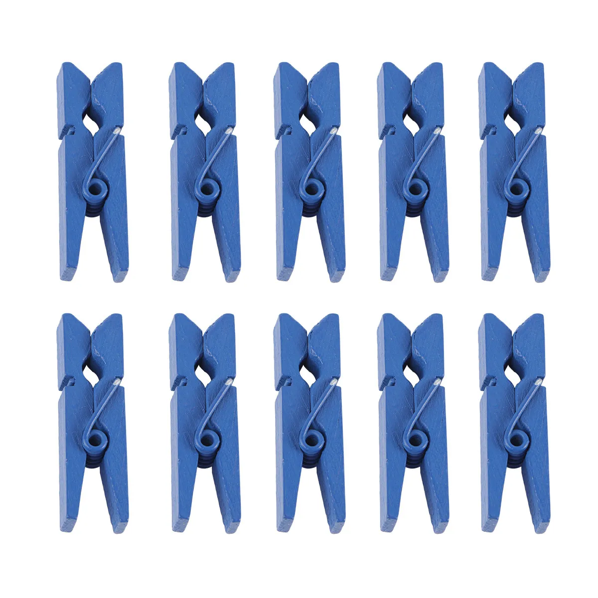 30Pcs Wooden Photo Clip Candy Color Mini Clip for Home Decor Craft Projects Christmas Tree Embellishment Wall Display Jute
