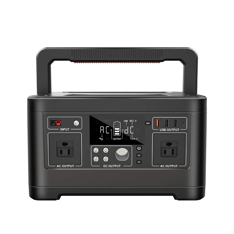Multifunctional Rechargeable Portable Power Station Solar Charging Home Workshop Outdoor Emergency Generator