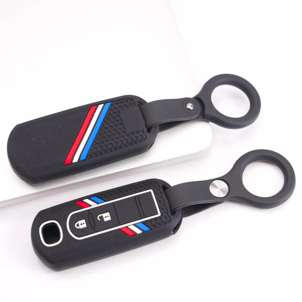 Protective Key Cover With Lanyard For Mazda 3 Axela 6 Atenza CX3 CX5 CX8 CX9 CX30 CX50 CX60 MX5 MX30 Exact Fit High Quality