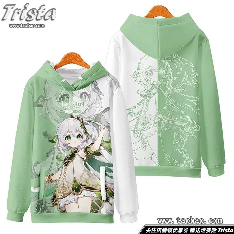 

Милый худи в стиле Линетт из Genshin Impact, винтажная унисекс-футболка с капюшоном, подарок для игроков Genshin, Фонтан