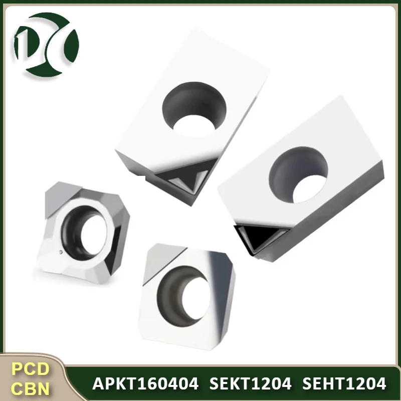 

1 шт. APKT113502/04, APKT160402/04/08, SEHT1204 PCD-пластинки для фрезерных/токарных инструментов с CBN и алмазным напылением, для использования на фрезерных/токарных станках с ЧПУ.