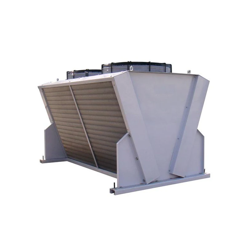 Kwaliteit koperen pijp blauwe aluminium vin Efficiënte ventilatorconvector voor buitenkoude opslag FNV luchtgekoelde condensor hoog