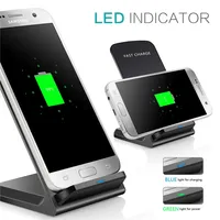15W Wireless Charger Stand Pad For iPhone 13 12 11 Pro X XS Max XR 8 Samsung S21 S20 Qi Fast Charging Dock Station Phone Holder