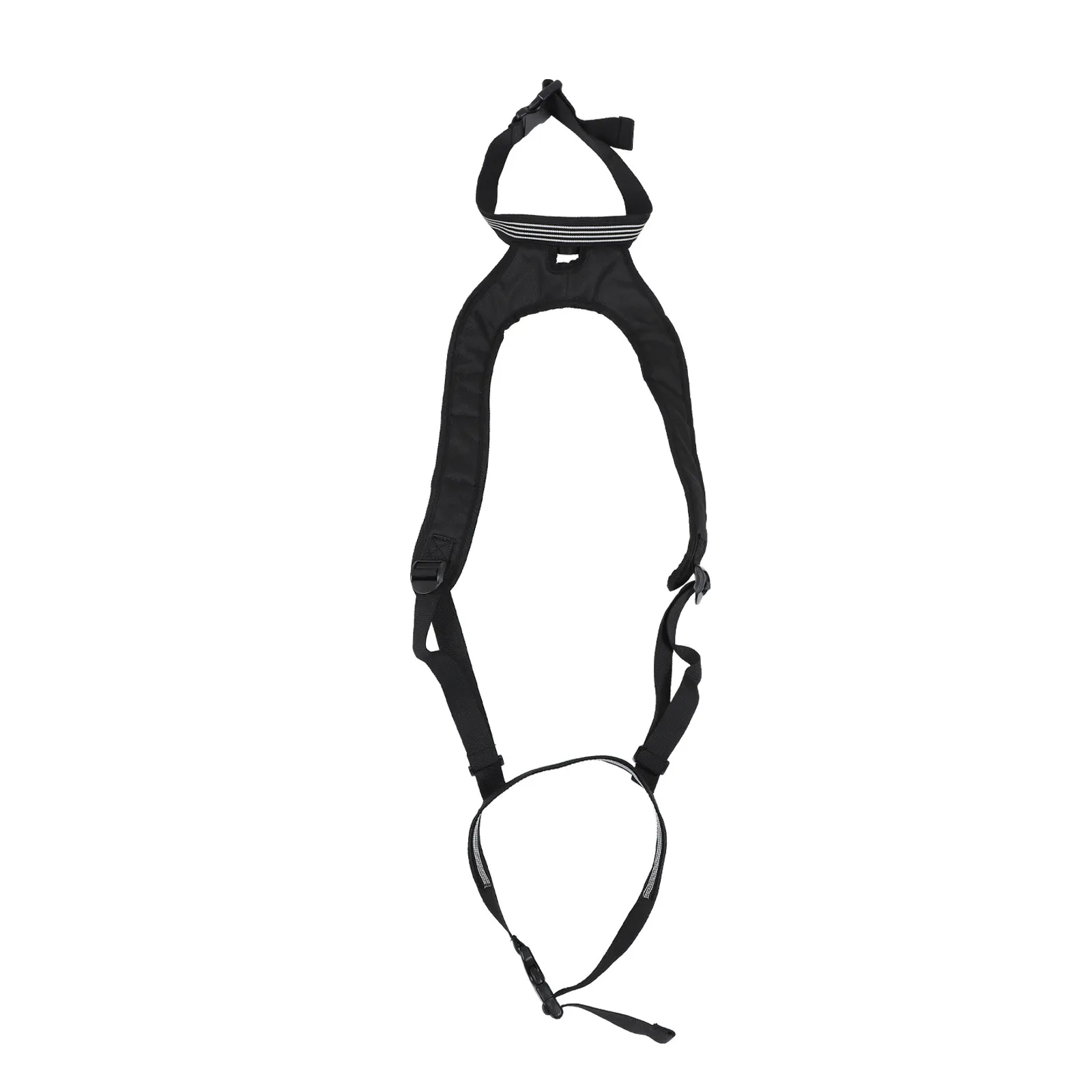 

Snowboard Carrying Strap Universal Fit Adjustable Strap Compact Lightweight Snowboard Accessory for Travel Black