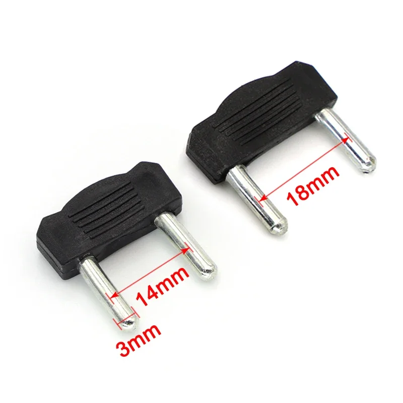 10pcs 3mm Short-circuit Plug RCA Audio Video Terminal Block Banana Plug 14mm 18mm Pitch Connecto Plug