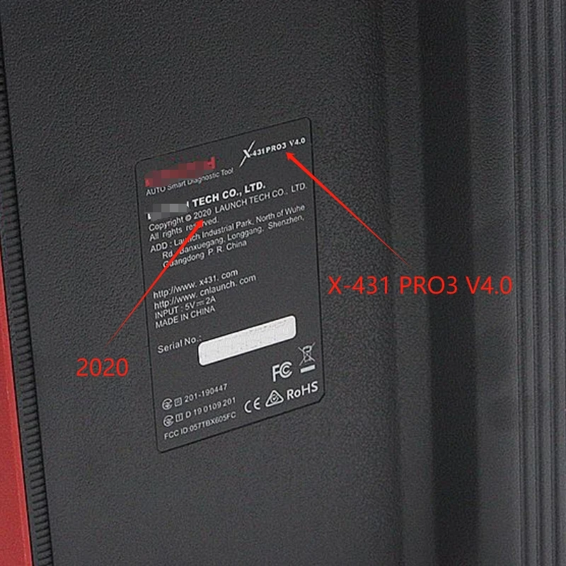 10.1 inch LCD For LAUNCH X-431 PRO3 V4.0 Display With Touch panel Digitizer Assembly