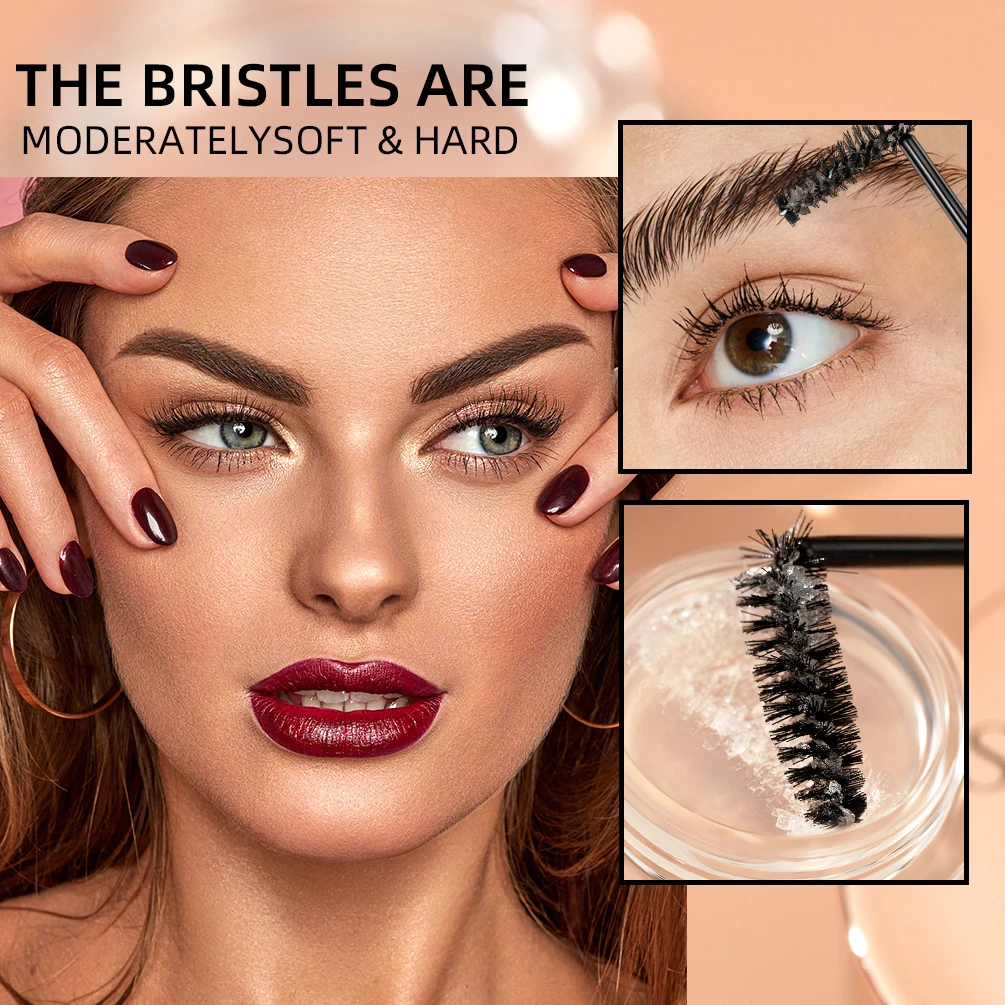 QIBEST modellazione tridimensionale gel per sopracciglia sopracciglio radicato sopracciglio selvaggio gel trasparente impermeabile crema per sopracciglia styling