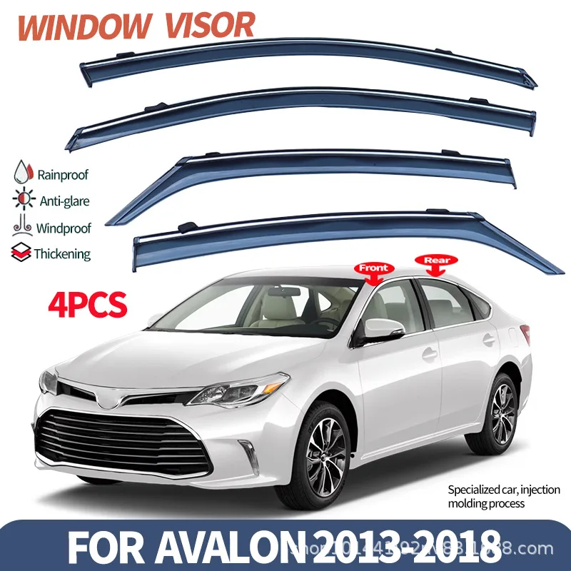 

Suitable for Toyota Asia Dragon rain and shine window shield AVALON XX40 13-18 Window Visor