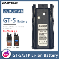 BAOFENG Walkie Talkie GT-5 Li-ion Battery 7.4V 2800mAh For Pofung Two Way Radios GT-5 GT-5TP Portable Radio Replacement Battery