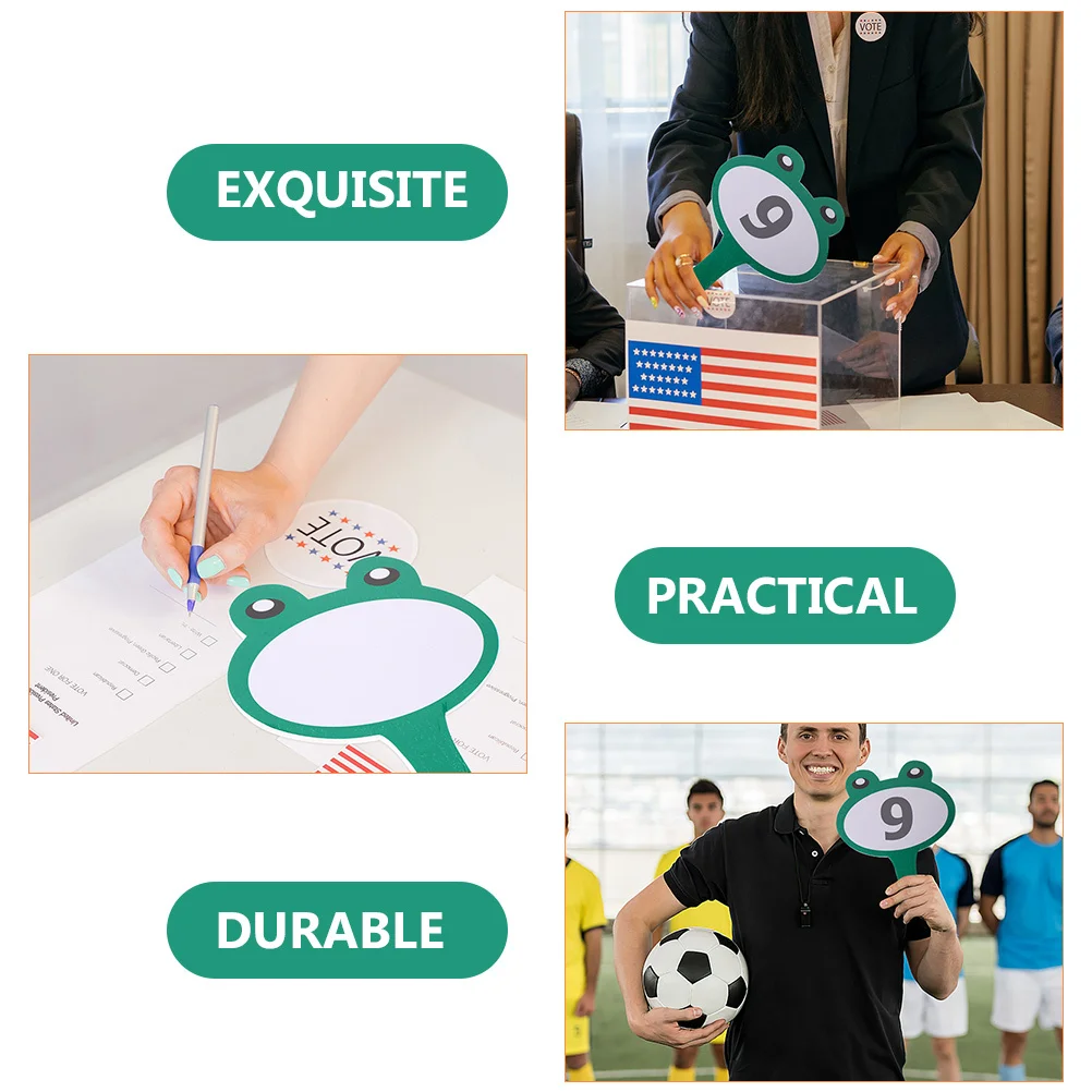 

2Pcs Scoring Board Small Whiteboard Portable Dry Erase Board for Presentations Crafts Training Sessions Lightweight Easy to