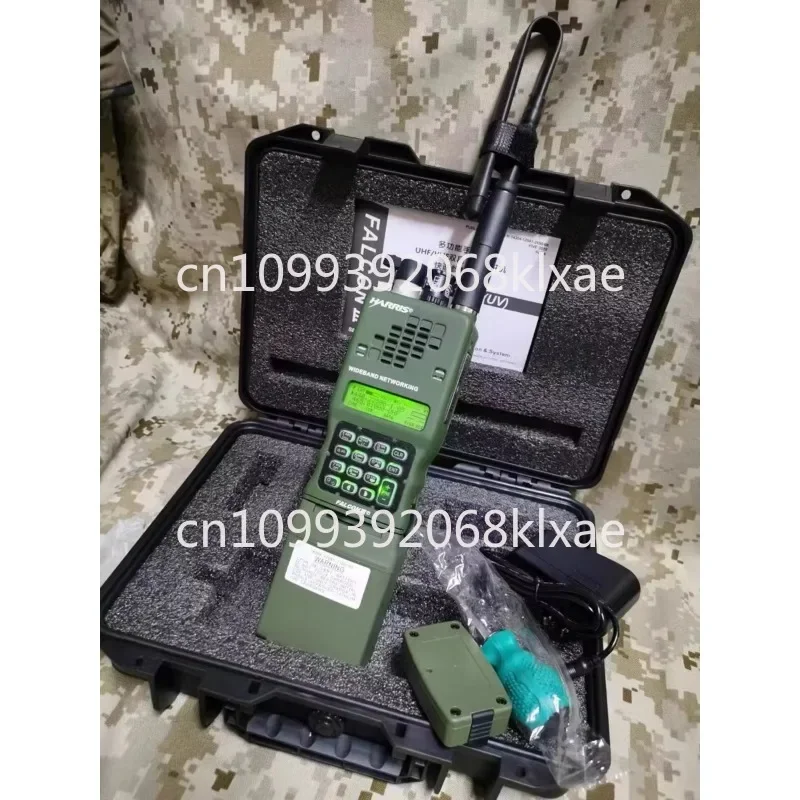 TCA AN/PRC-152A aluminum alloy shell UV double-segment walkie-talkie radio KDU splitter without battery