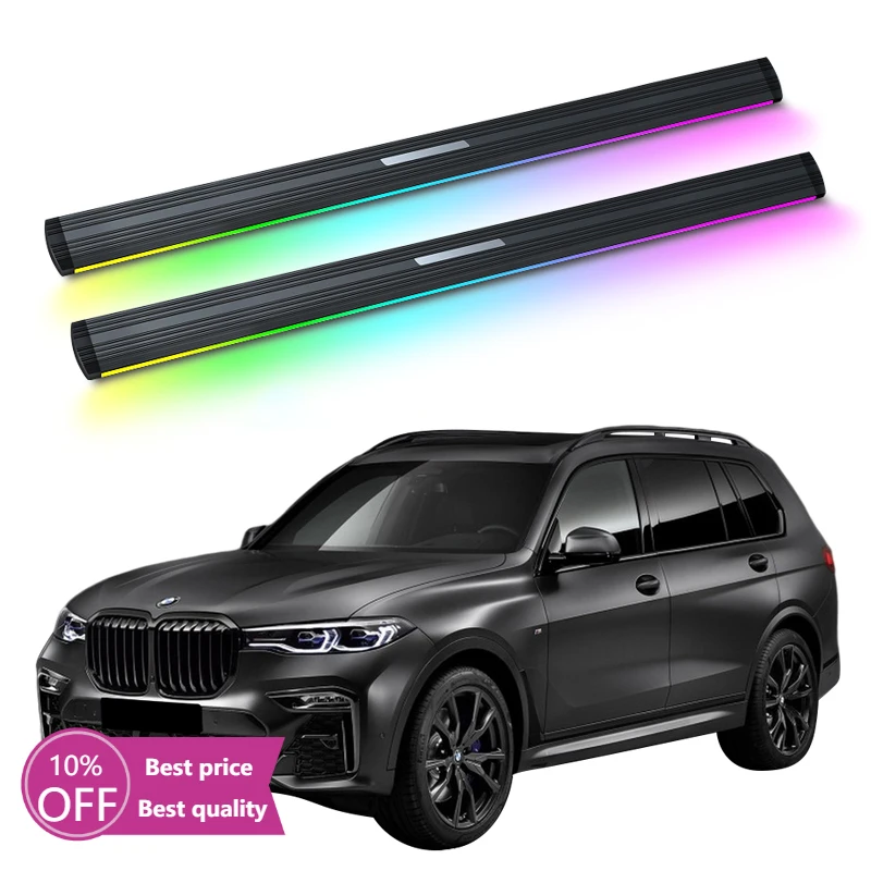 

Автоматическая электрическая подножка с электроприводом Cc, неоновая светодиодная подсветка для BMW X7 2018-2024