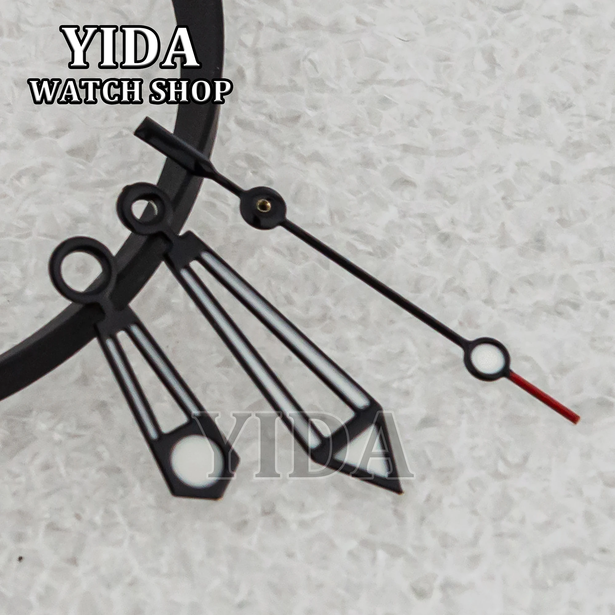 Para seamaster 300 relógio mãos ponteiros luminosos acessórios de relógio adequado para peças de relógio de movimento nh35 nh36