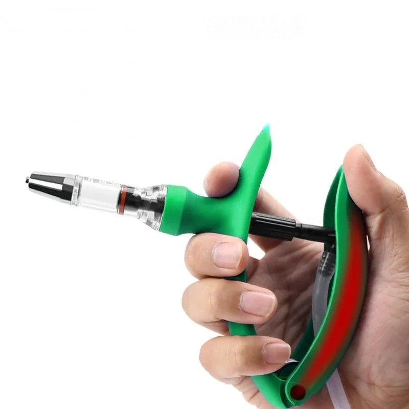 

Imported continuous injection vaccine dispenser, veterinary injection dispenser, automatic injection gun for animals B