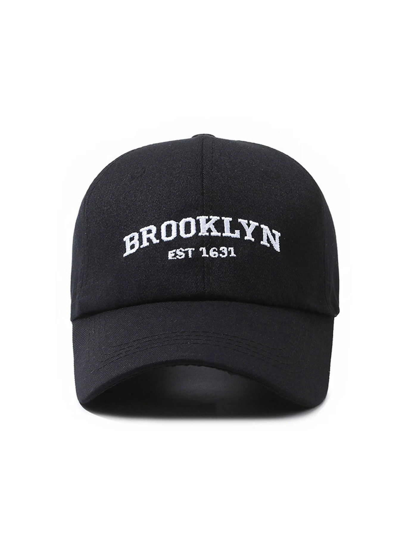 1pc letter embroidered baseball cap, uni couple baseball cap, hip-hop dad truck sun hat, casual sports running hat, street we