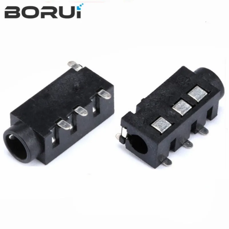 10Pcs 3.5 Headphone Jack Audio Jack PJ-320D 4 Pin Smd MP3 Accessoires PJ320D