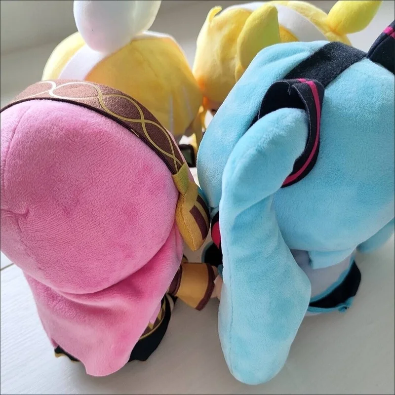 20cm originale Anime Hatsune Miku peluche Kwayi giocattoli Fufu Kagamine Len Kagamine Rin Megurine vivian Soft Filled Dolls cuscino regalo