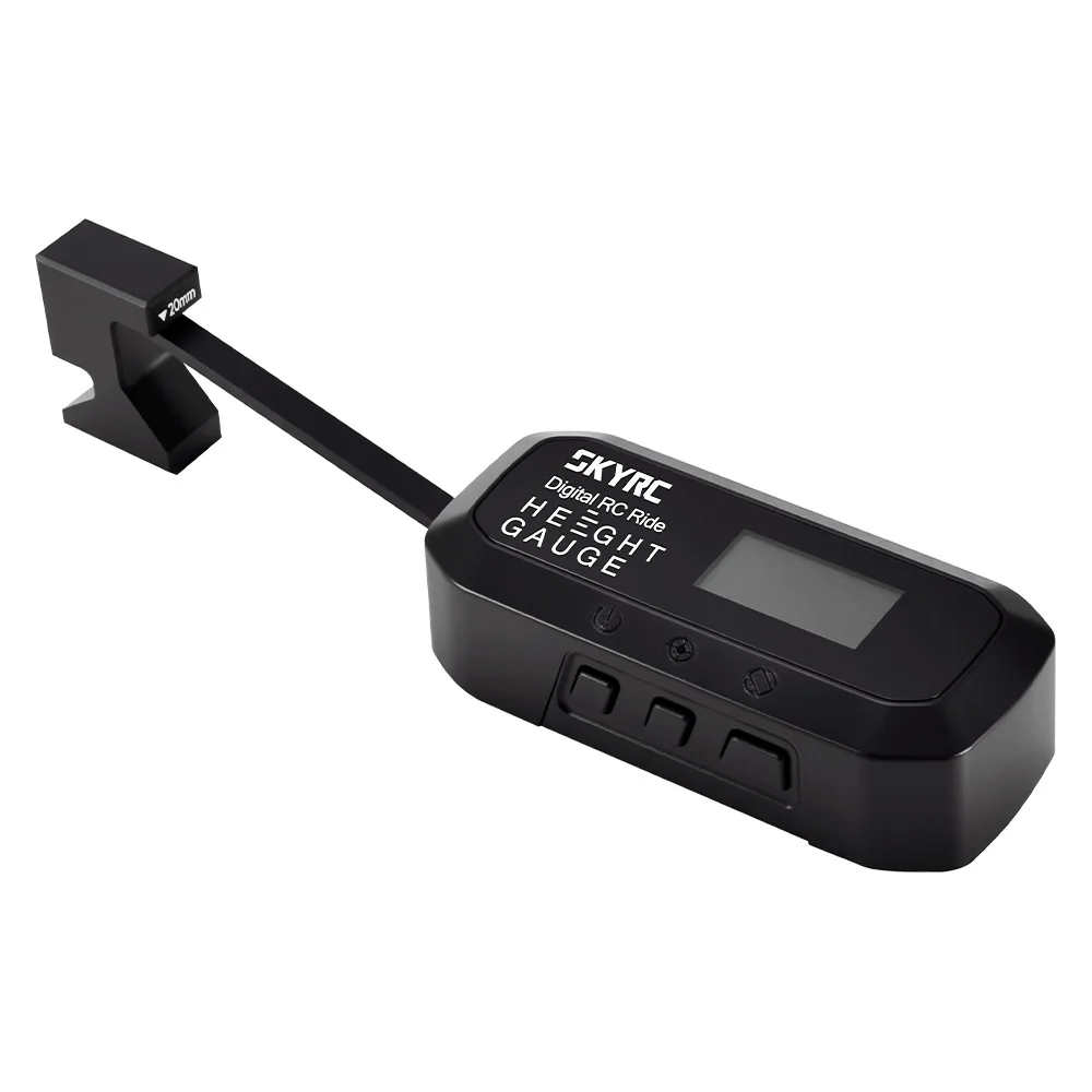 SkyRC RC Ride Height Gauge Digital 0.1mm Precision 2–38mm Range for 1/24–1/8 Cars