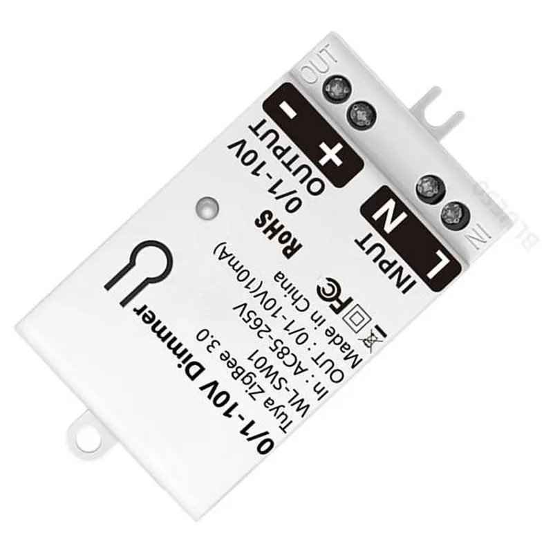 N96R Tuya Smart Zigbee 3.0 Dimming Controller, Tuya Smart 0-10V Dimming Controller, DIY Home Automation Breaker Relay