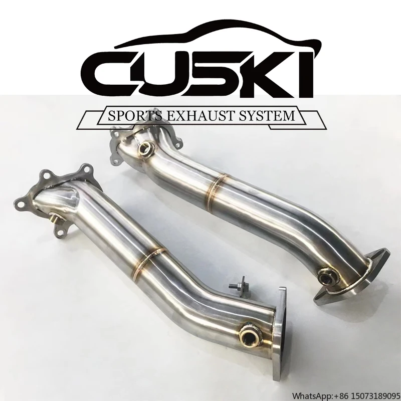 

High Performance Exhaust Downpipe for R35 3.8T 2009-2017 High Quality Exhaust Pipe Exhaust Modification