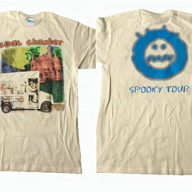 1997 Coal Chamber Spooky Tour 2 sided Sand Short sleeve T shirt