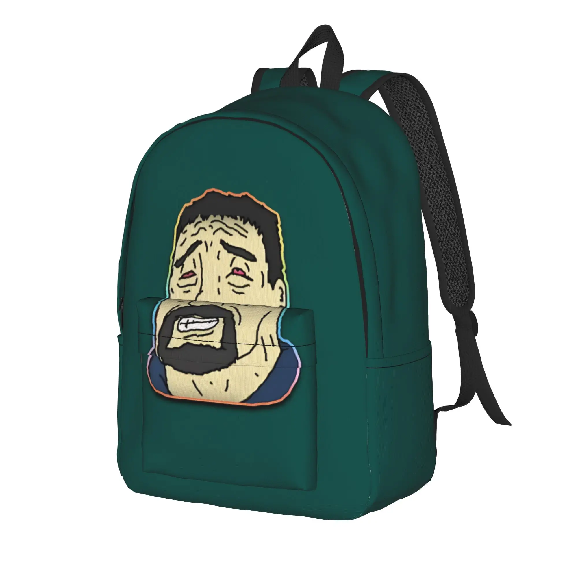 The Big Lez Show Schoolbag Back to school season blue textured   Lightweight Backpack