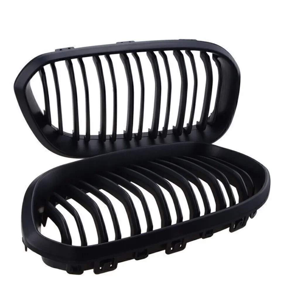 Xvip 1 Paar Front gitter für BMW 1er F20 F21 2013-2016 glänzend schwarzer Nieren grill Ersatz Racing Front stoßstangen gitter – Detail 10