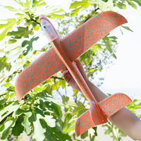 48CM Big Foam Plane Glider Hand Throw Airplane Light Inertial EPP Bubble Planes Outdoor Launch Kids Toys for Children Boys Gift