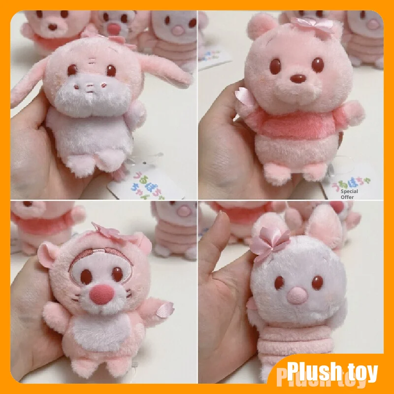 

Disney Store 2026 Spring Cherry Blossom Series Plush Dolls Winnie Pooh Eeyore Piglet Stitch Tigger Birthday Gift For Kids Girls