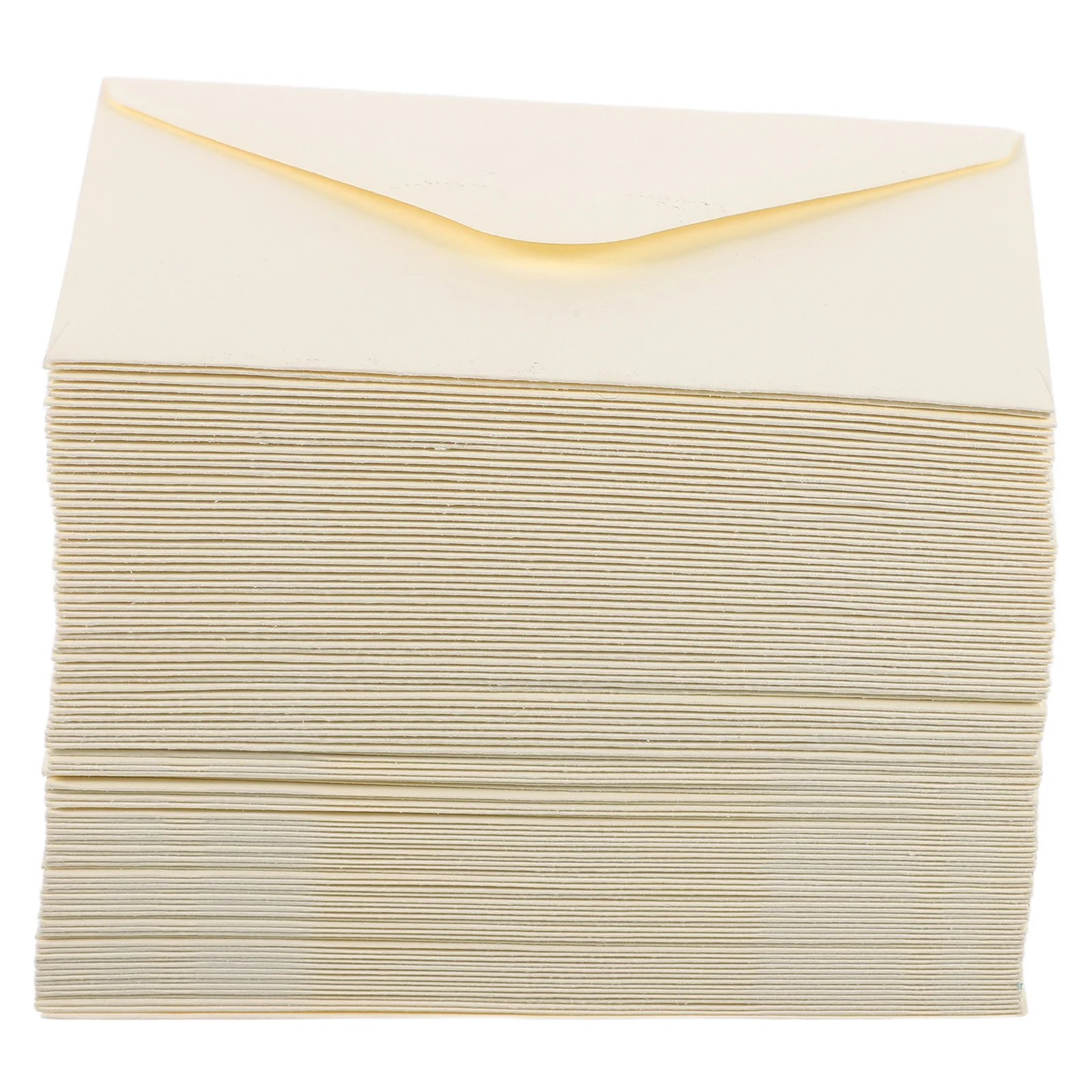100Pcs 결혼식 초대장 졸업 카드를위한 미니멀리스트 스타일 봉투 휴일 봉투 비즈니스 메일링 인사말 카드