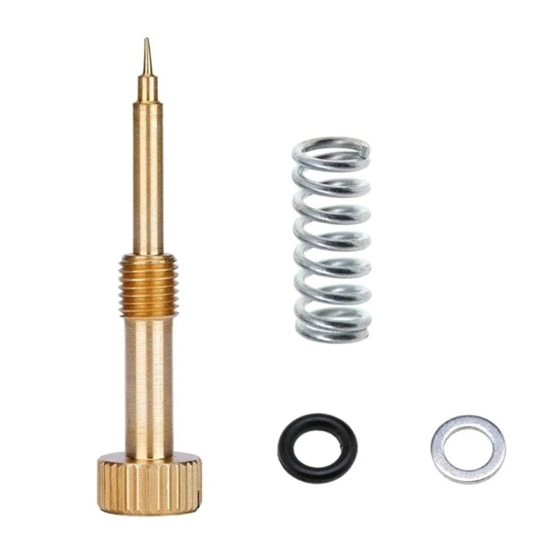 Motorcycle Air Mixture Screw Air Mixture Screw Adjuster Easy Fixing Quality Brass fitting for CV40 CVK34