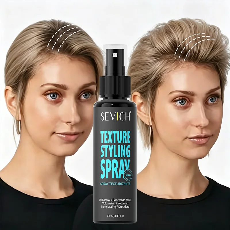 Long-Lasting Sea Salt Hair Spray for Men Women, Adds Instant Texture Volume Fluffy Wave Styling Powder for Perfect Look