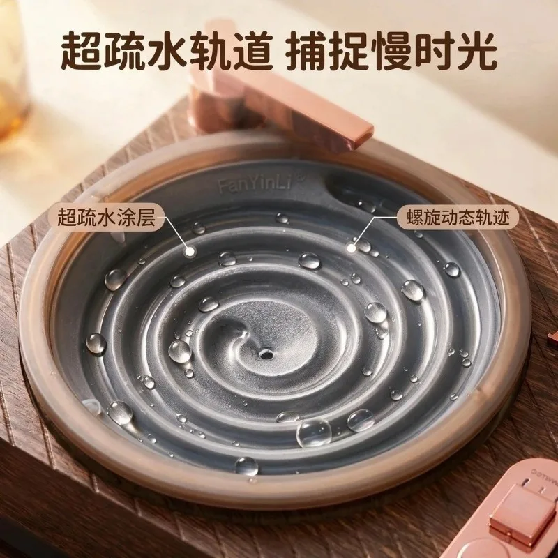 Anti-attractive force water drop atmosphere decorative light, retro ornament running water white noise gift light cure