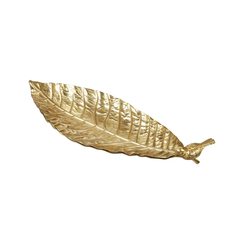

Creative leaf fruit plate