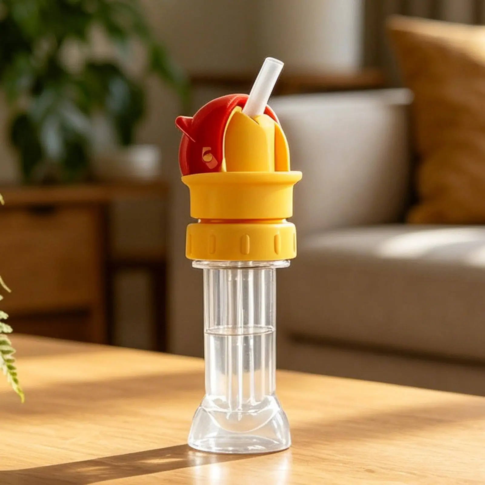 Water Bottle Caps for Kids Leakproof Universal Silicone Spouts Kids Water Bottle Spout Conversion Cap with Straw for Home Travel
