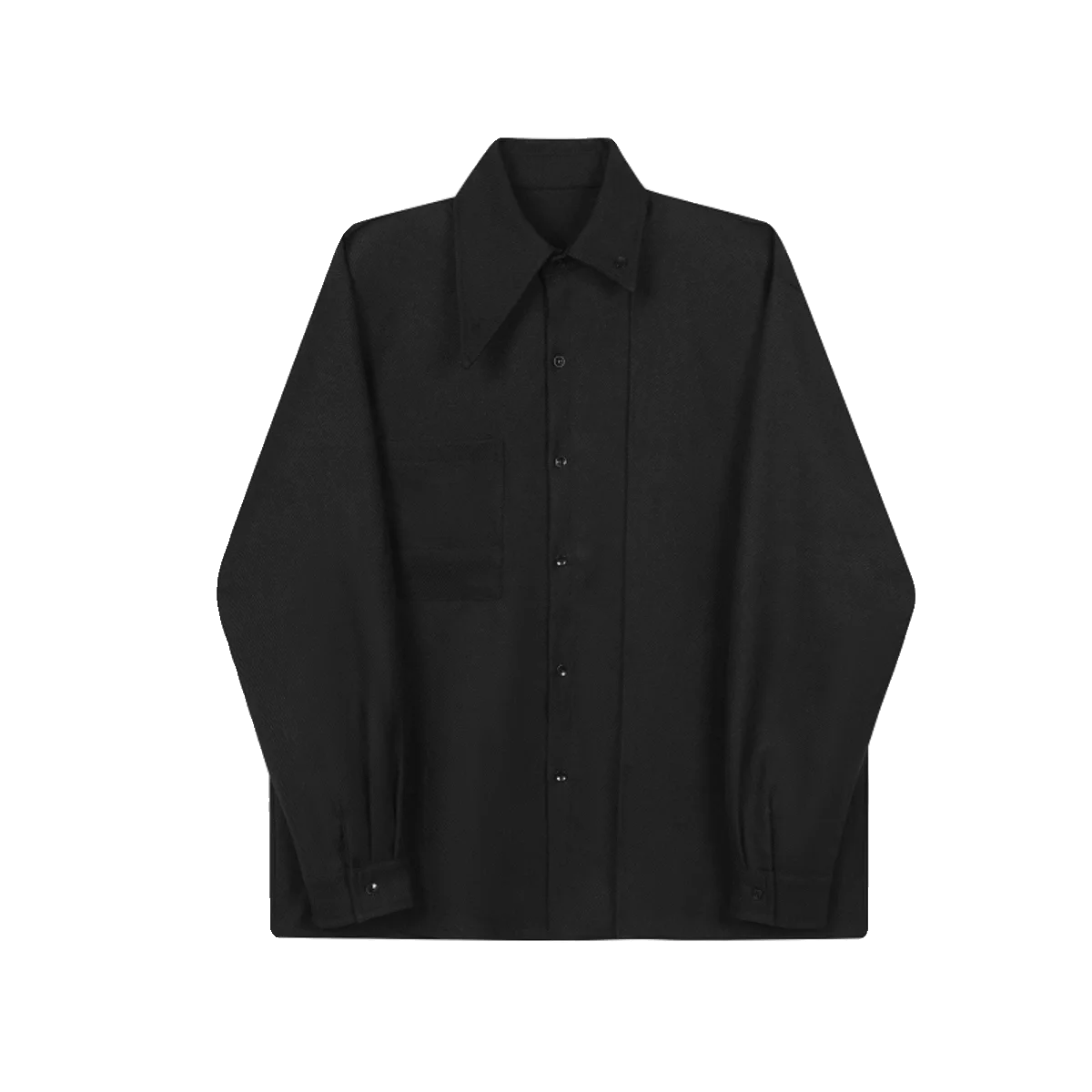 Chemise Blanche à Manches sulfpour Homme, Personnalité de la Mode, Populaire, Jeune, Assressentià Tout