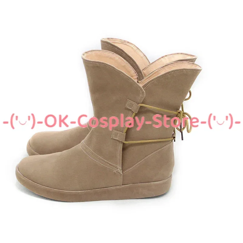 [Customized] Skywalker Rey Cosplay Shoes Anime Game Roleplay Costume Prop Halloween Carnival Party PU Leather Boots