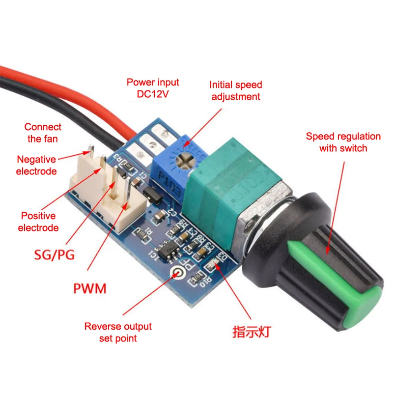 

1 шт. DC-DC 4,5 В-35 В регулируемый регулятор скорости, переключатель регулятора мини 3A ШИМ 12 В постоянного тока, модуль регулятора скорости двигателя