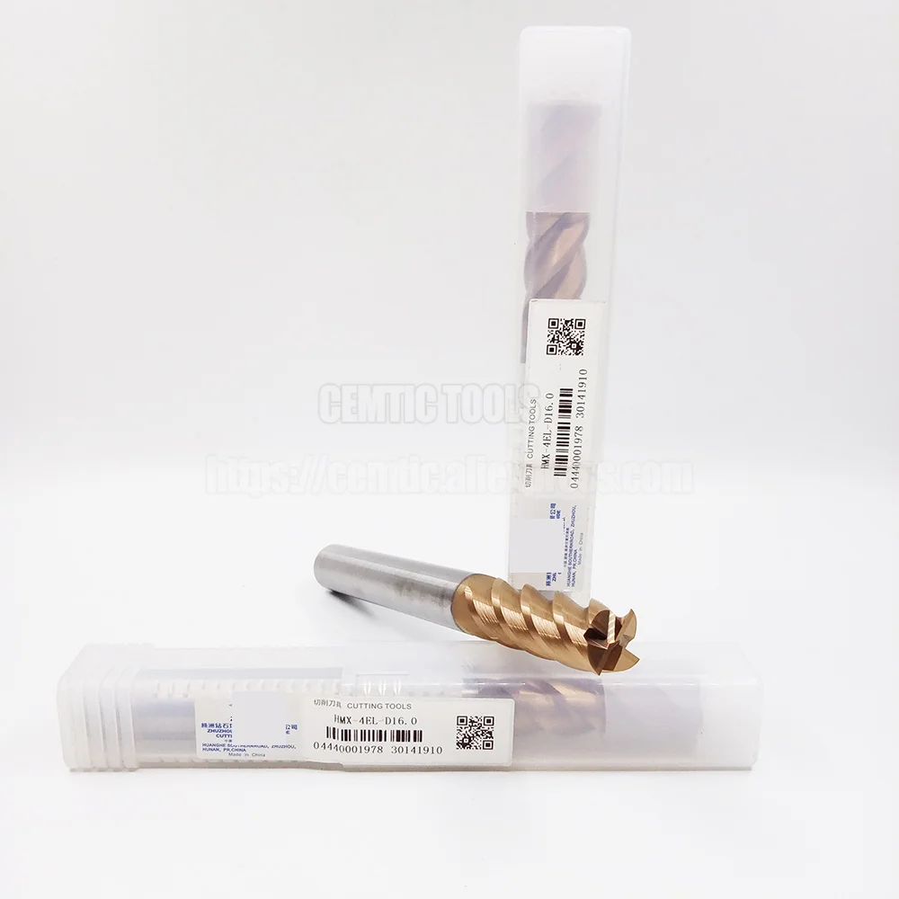 

ZCC HMX-4EL-D16.0 HMX-4EL-D20.0 CNC Tools Solid Carbide End Mills