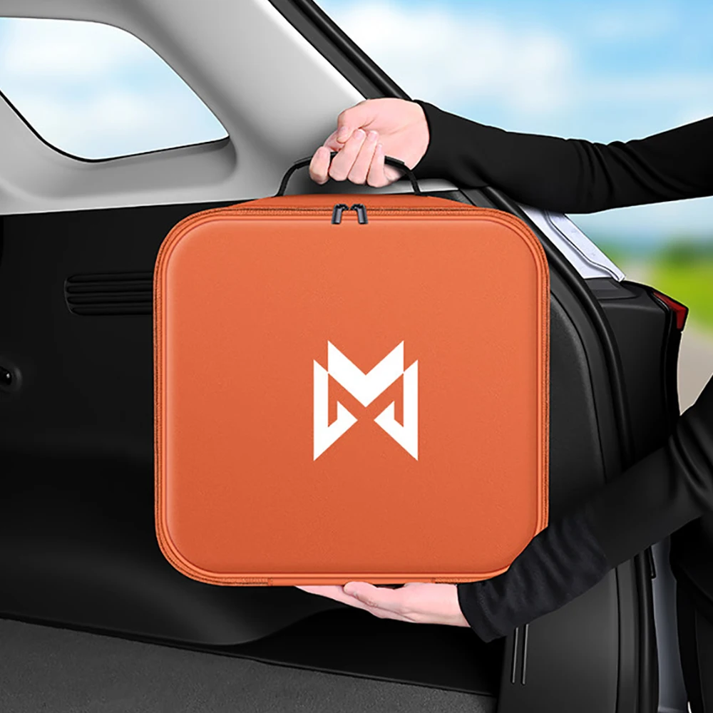 

New Energy Electric Vehicles Box Bag For Dongfeng MHEOR II M817 MHEOR I M917 Charging Gun Cable Storage Bag Portable Storage Bag