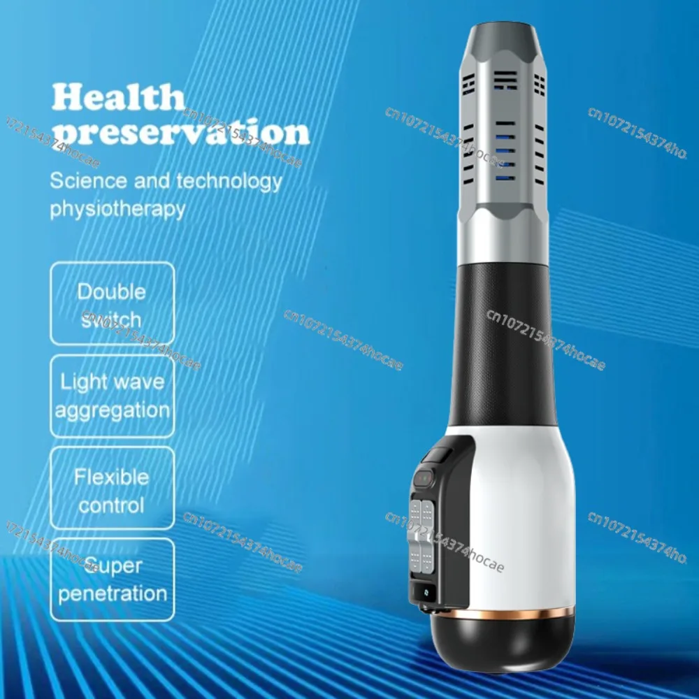 Light Magnetic Body Massager & Hair Dryer, Plug-in Relaxation Device for Muscle Relief